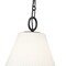 Z-Lite Alaric 1 Light Pendant, 14in. W x 15in. H, Matte Black 3042P14-MB - alternate 4